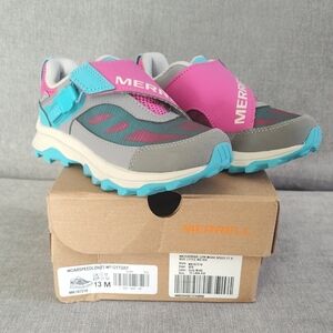 Merrell Girls Size 13 Moab Speed low Waterproof Shoes